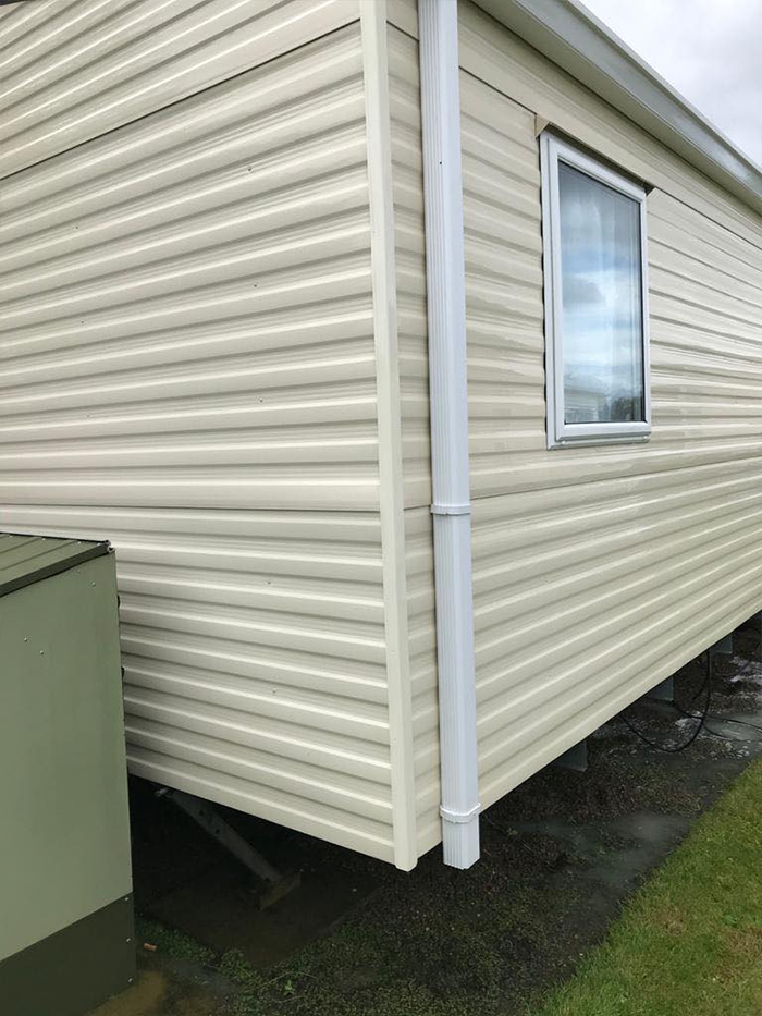 ABC Cleaning Services caravan after cleaning