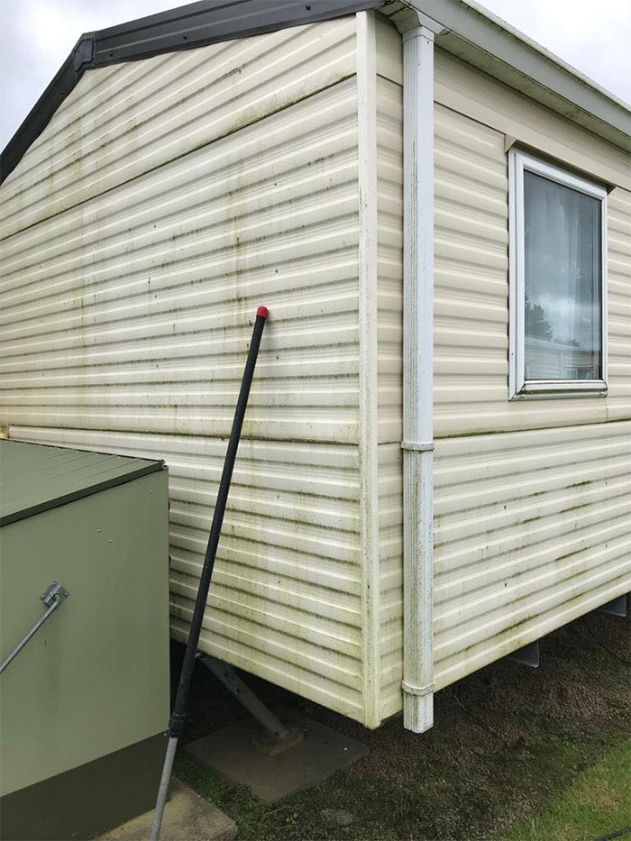 ABC Cleaning Services caravan before cleaning
