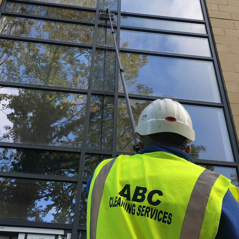 ABC Cleaning Services reach window cleaning